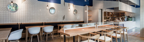 极简主义风格的设计:帕拉斯咖啡厅