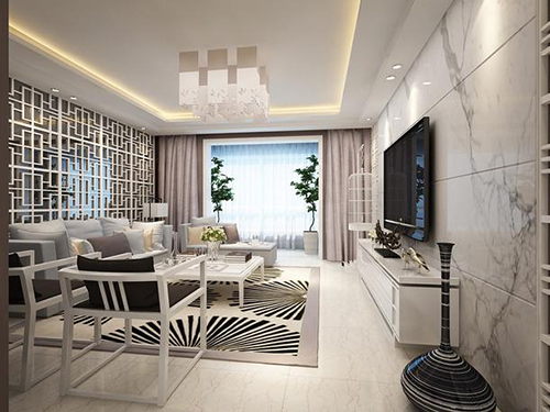 创意伟德娱乐开户 让人美醉了的新中式沙发墙