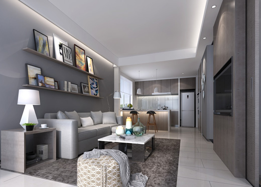 厨房装修多变化 开放式设计扩容空间