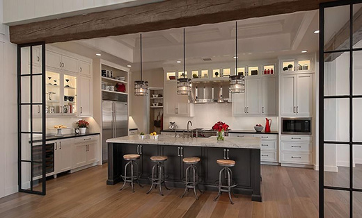 开放式厨房设计 追求时尚烹饪生活