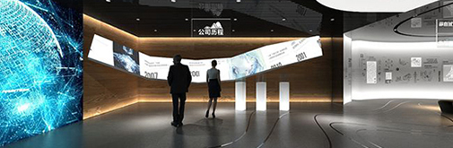 色彩的设计是企业展馆设计中关键的一环,是成败的重要因素