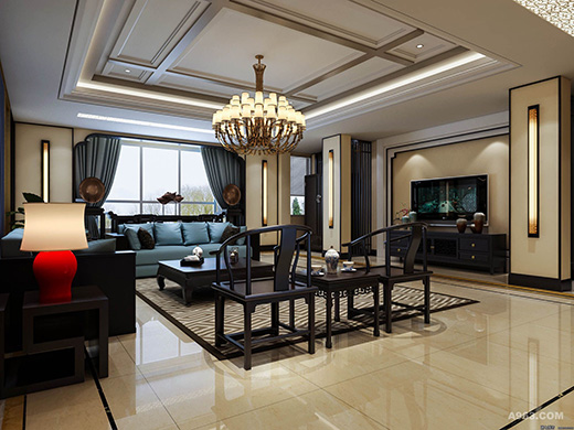 从用材和色彩两方面说说新中式伟德娱乐开户